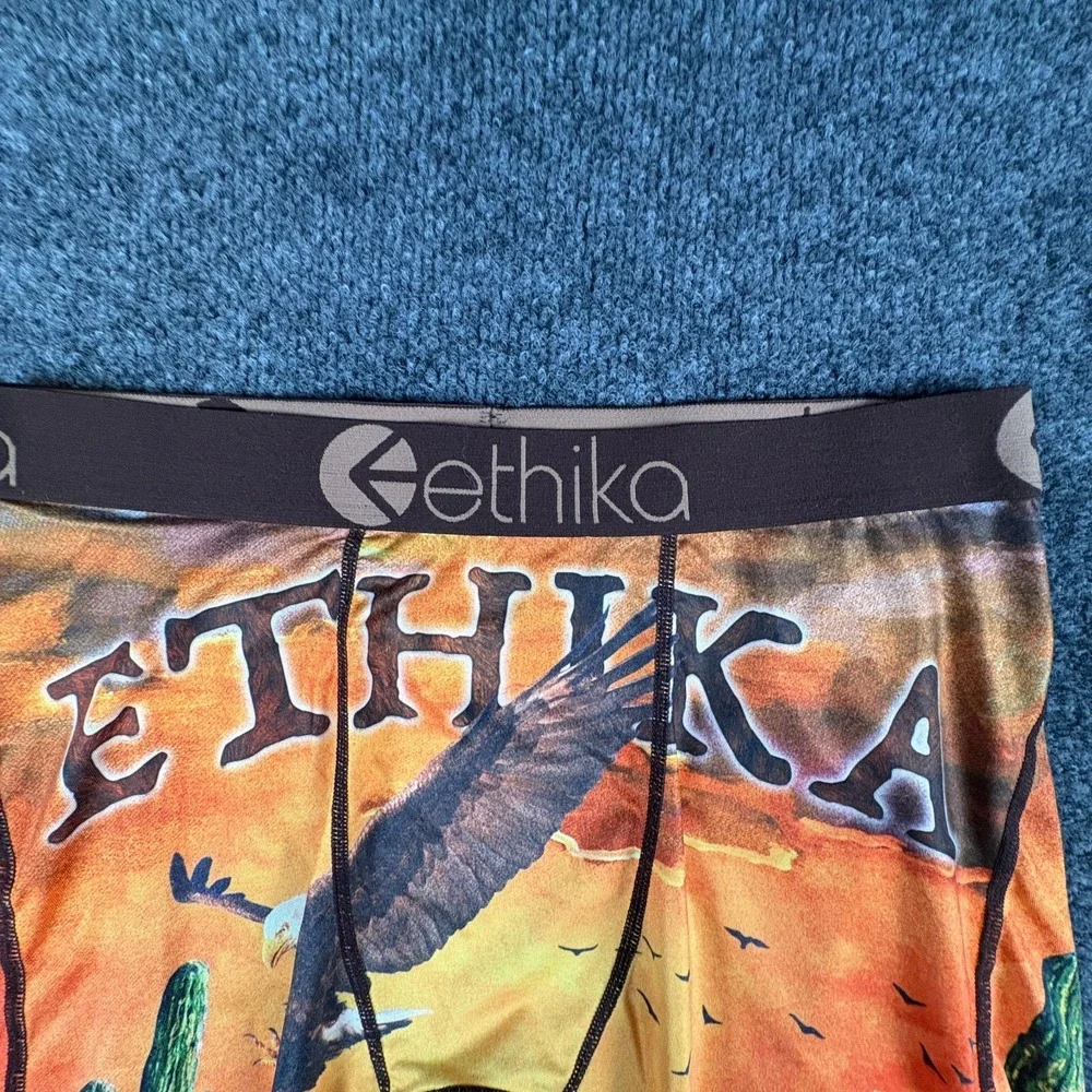 Ethika Sedona‎ Night Staple Boxer Briefs Underwear M 27x9 Multi Graphic Print